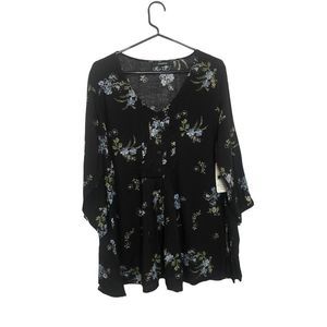 NWOT Chelsea Studio Floral Blouse Sz 18/20